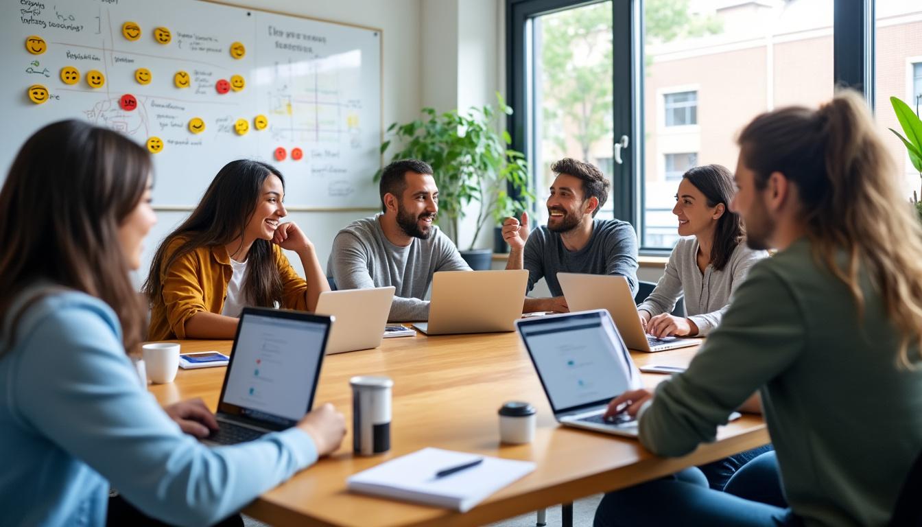découvrez comment l'utilisation des emojis permet de limiter les malentendus dans les conversations en ligne, en apportant nuance et émotion aux messages numériques.