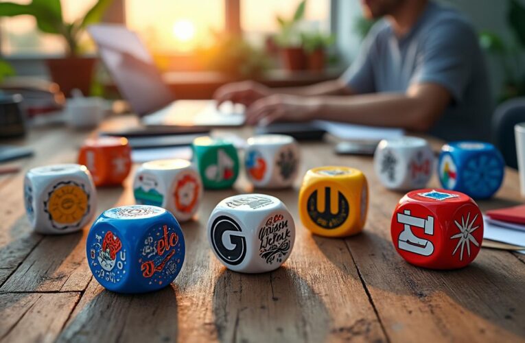 Les dés de graphisme : une nouvelle tendance à adopter dans vos designs