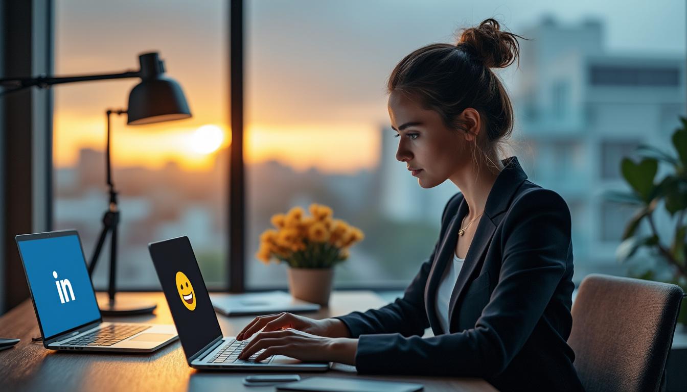 découvrez comment l'utilisation de l'emoji inscription sur linkedin peut booster votre visibilité en ligne, attirer l’attention sur votre profil et augmenter vos opportunités professionnelles.
