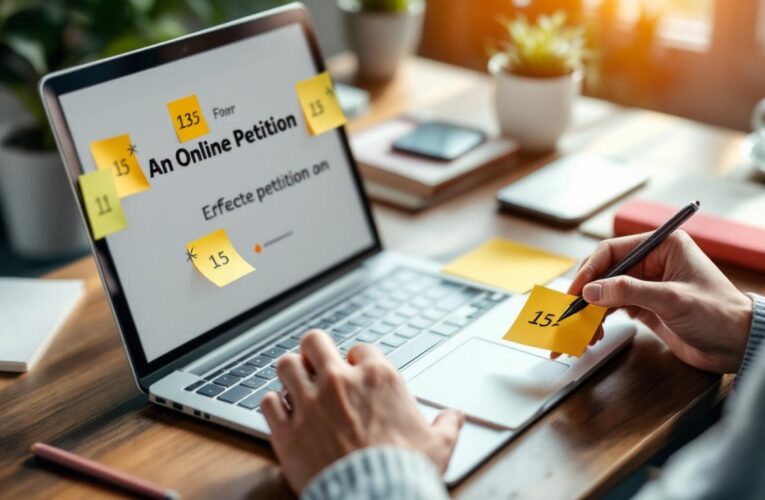 À la découverte des tutos pour une pétition en ligne efficace en 5 étapes