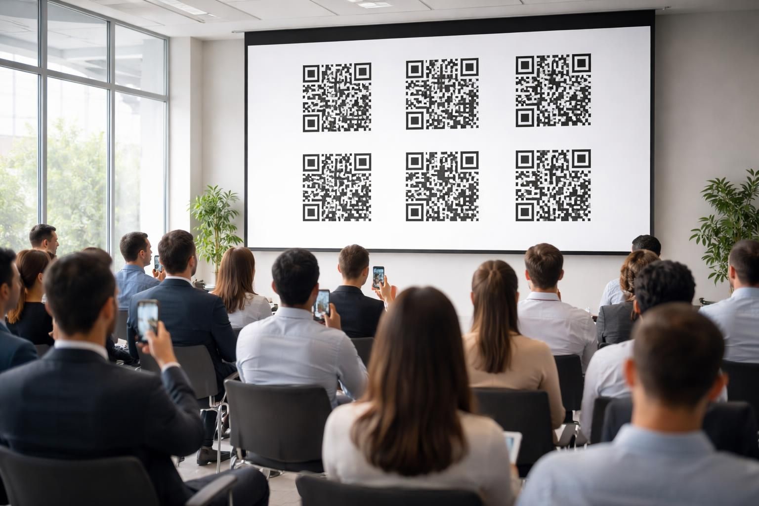 découvrez comment associer des qr codes à un écran de projection pour mesurer efficacement l’engagement de votre audience lors de vos présentations.
