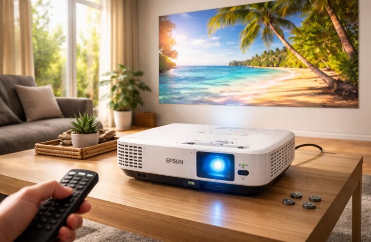 Vidéoprojecteur Epson : réglages rapides pour une image “waouh”