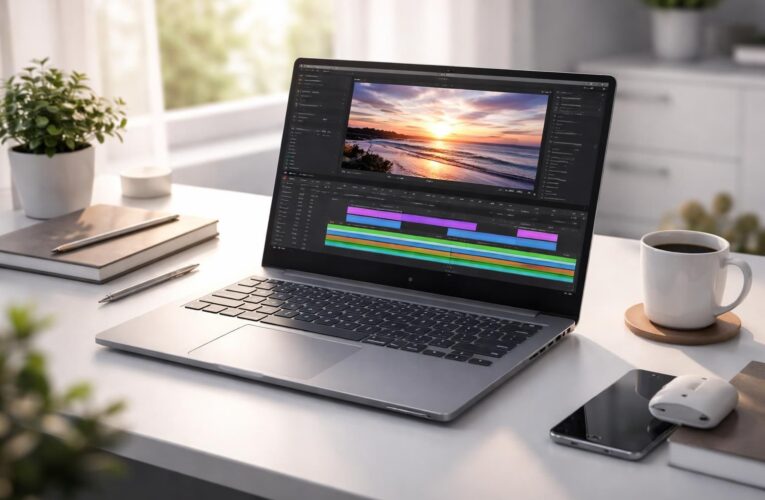 Créa : montage léger et export rapide sur PC portable Acer