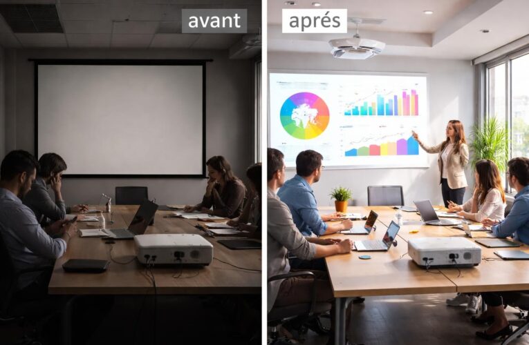 Démo “avant/après” : booster conversions avec Vidéoprojecteur Acer