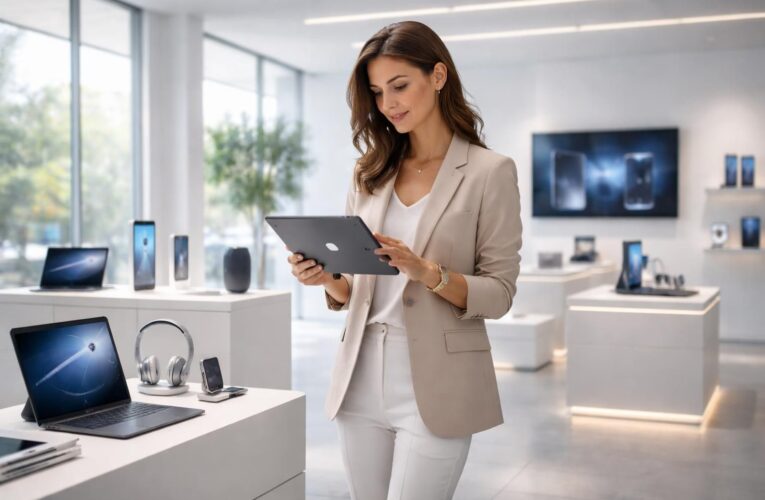 Parcours showroom : scénariser une démo produit via Tablette tactile Microsoft